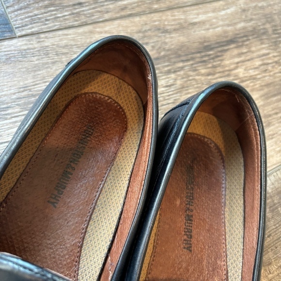 Johnston & Murphy Aragon II Kiltie Tassel Loafer Black Leather Mens Size 8.5W - Picture 6 of 9